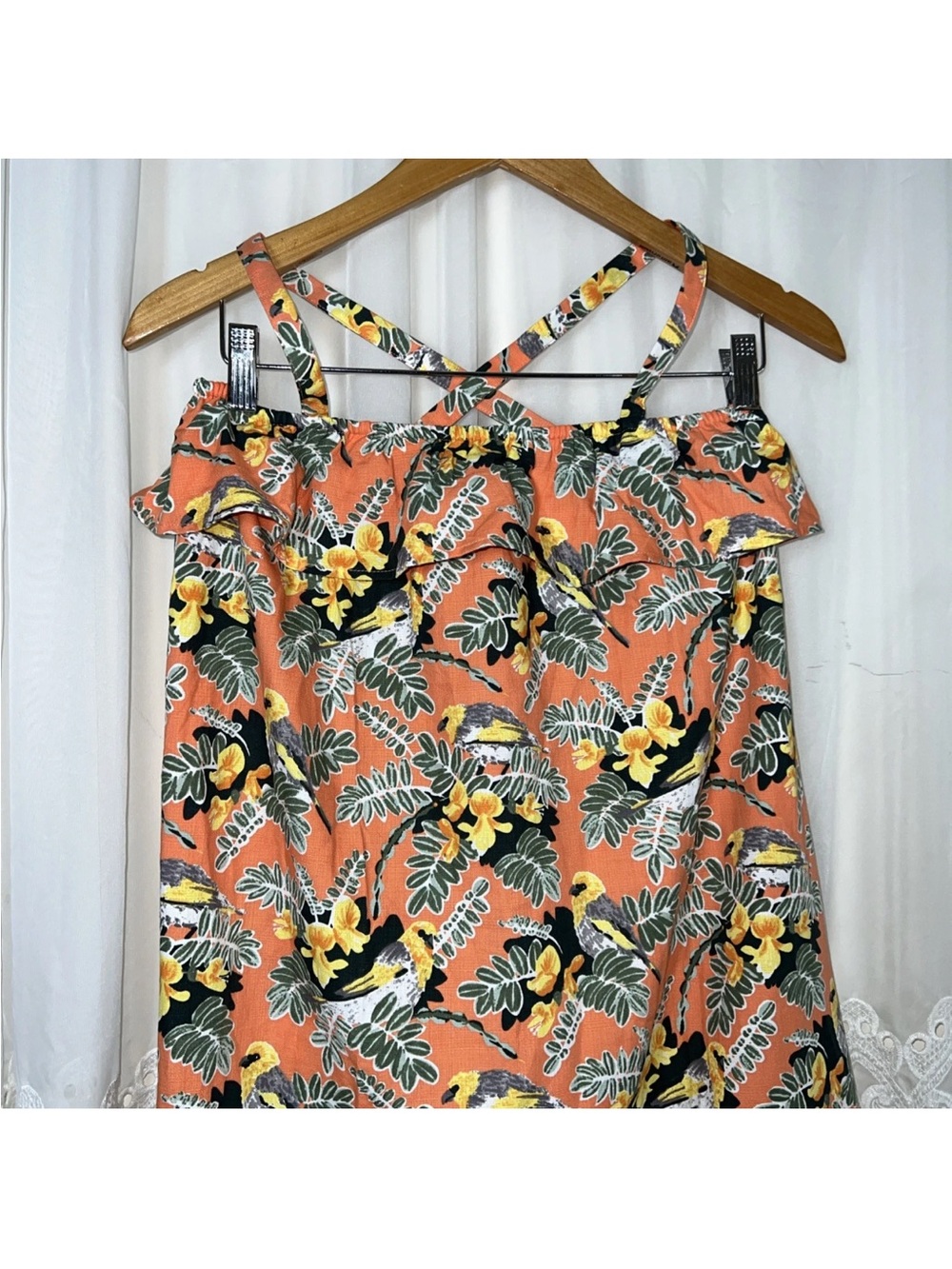 Patagonia Pataloha XL Bold Tropical Beach Summer Organic Soft Cotton Dress - Picture 3 of 8